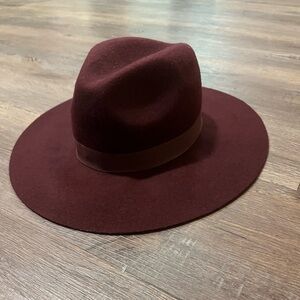 Banana Republic Hat Burgundy